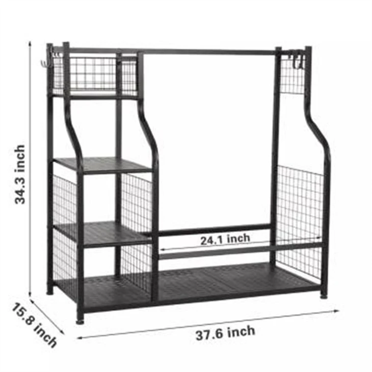 Golf Equipment Organizer Rack